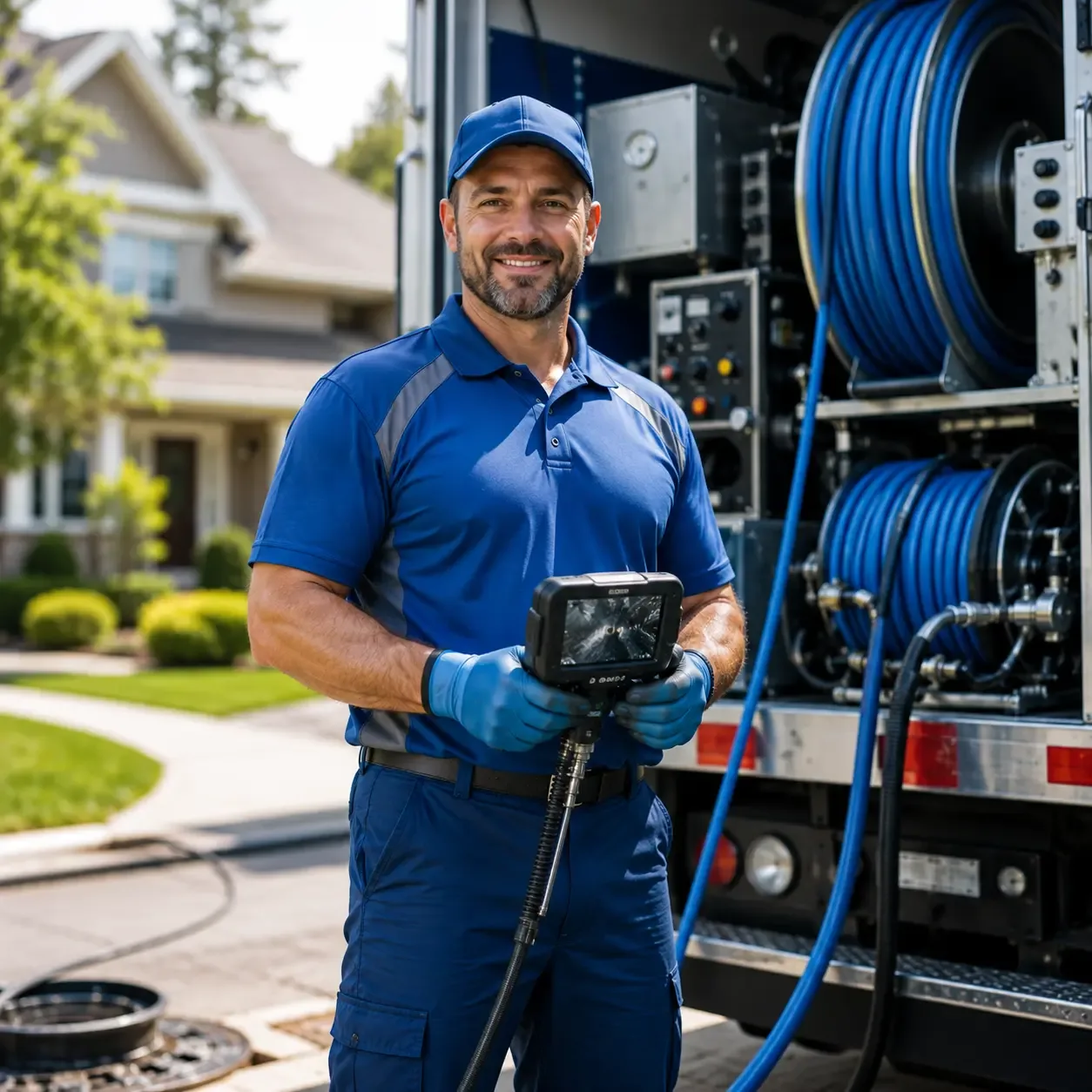 Local outdoor drain cleaning specialists in Oxford, CT